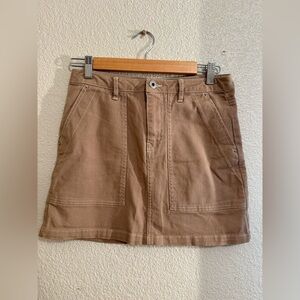 Stylish Brown Mini Skirt